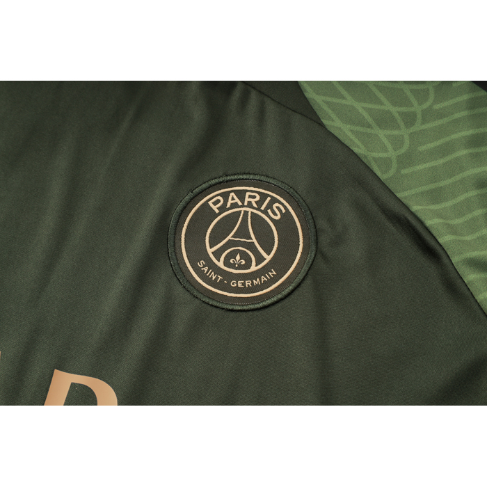 Camiseta de Entrenamiento Paris Saint-Germain Jordan 24-25 Verde - Haga un click en la imagen para cerrar